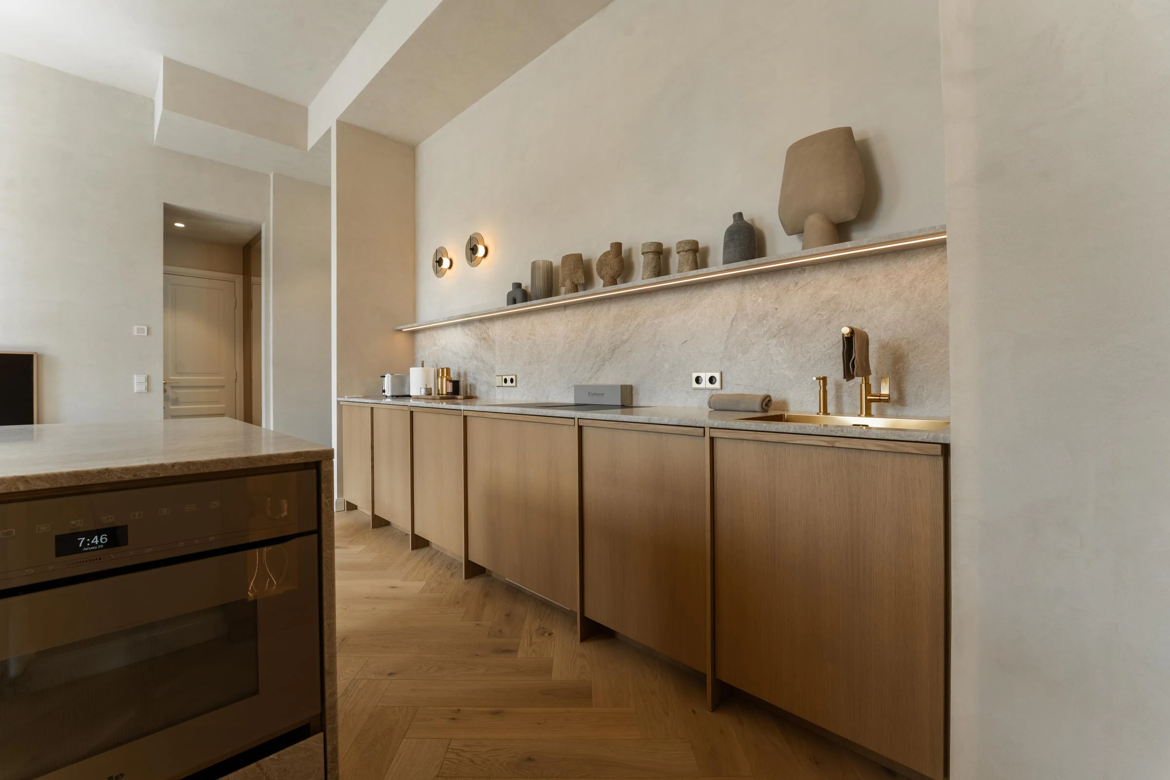 Integrated Furniture & Architectural Elements — fitted architectural element