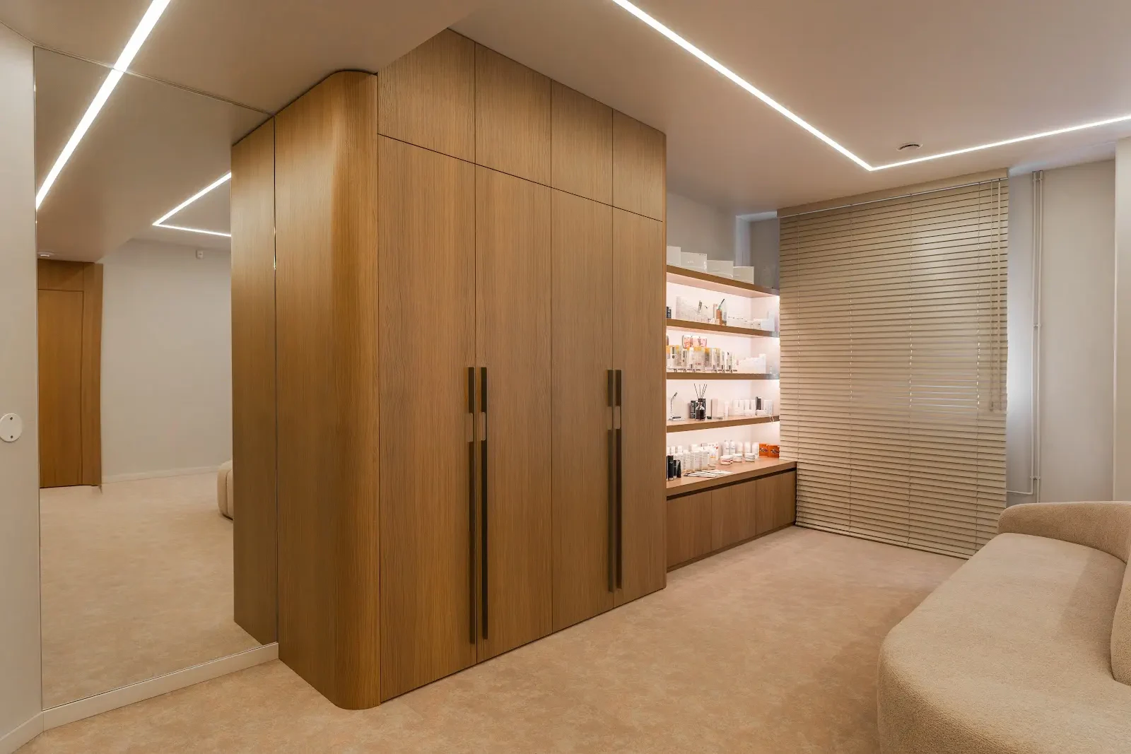 Commercial space, Bespoke commercial interior — interior detail